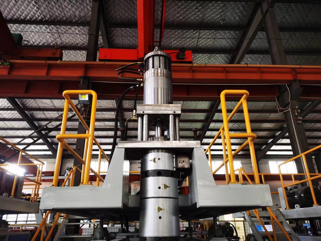 Single Station Accumulator Blow Moulding Machine For 200L Chemical Stacking Bucket